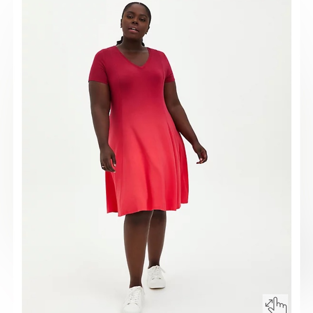 Mini Super Soft Trapeze Dress